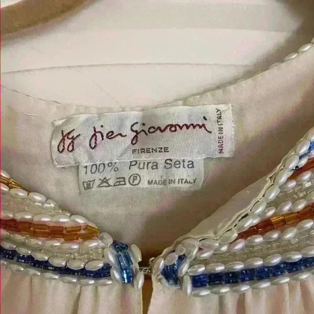 Vintage Jg Jier Giarommi 2 Piece Suit Size 2 - Picture 10 of 11